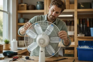 comment faire une climatisation avec un ventilateur