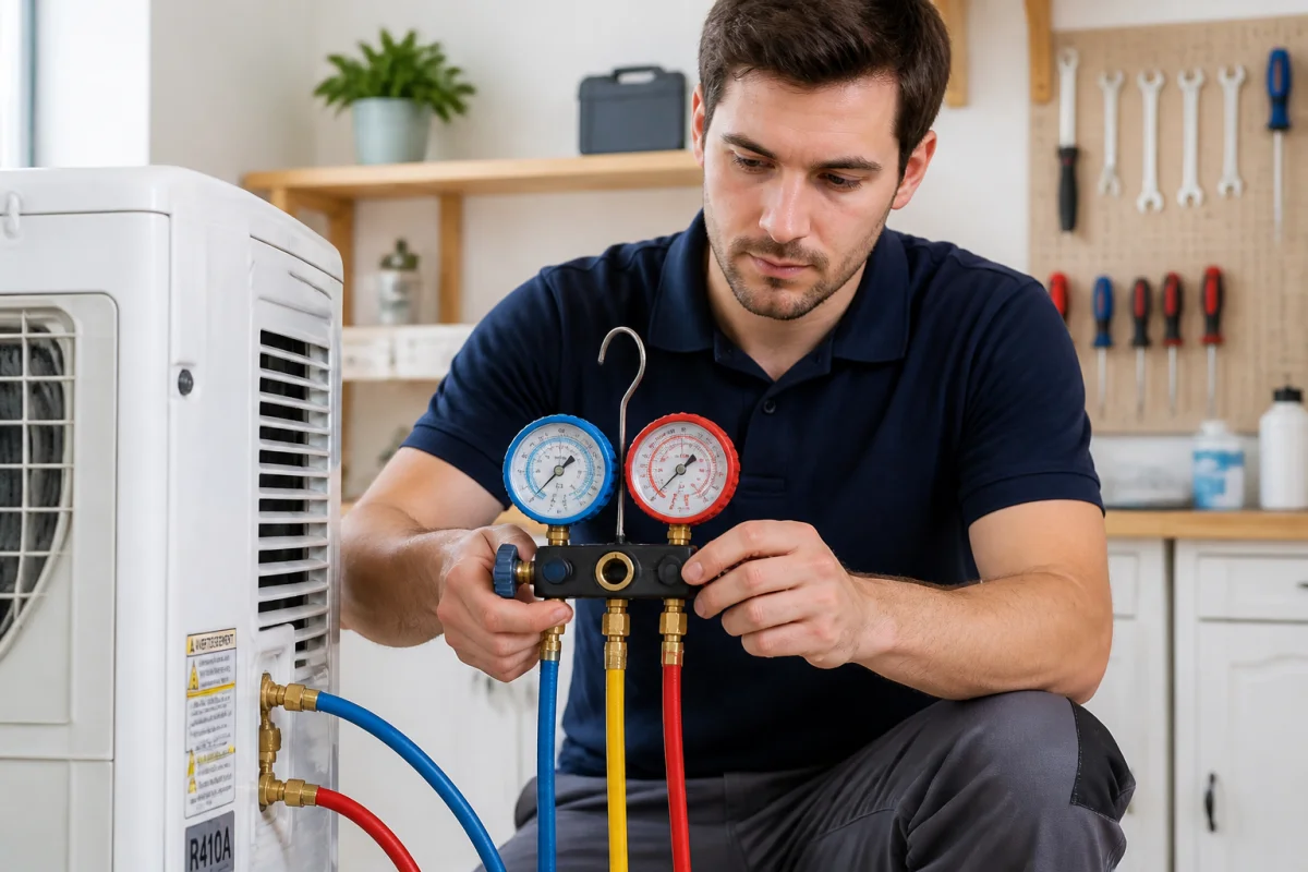 comment recharger une climatisation mobile